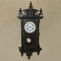 6インチ スリゲル型掛時計、ユンハンス、 1870-80年代