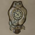 トキワ製 フクロウ型時計