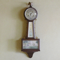 6インチバンジョー型掛時計、ニューヘブン、1920年代