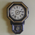 10インチ 八角型掛時計、イングラハム社製 、1870年代
