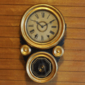 200903　蛎殻町の時計、張四ツ丸ダルマ