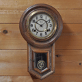 高野時計3：小型頭丸掛時計