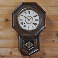 高野時計4：八角型掛時計